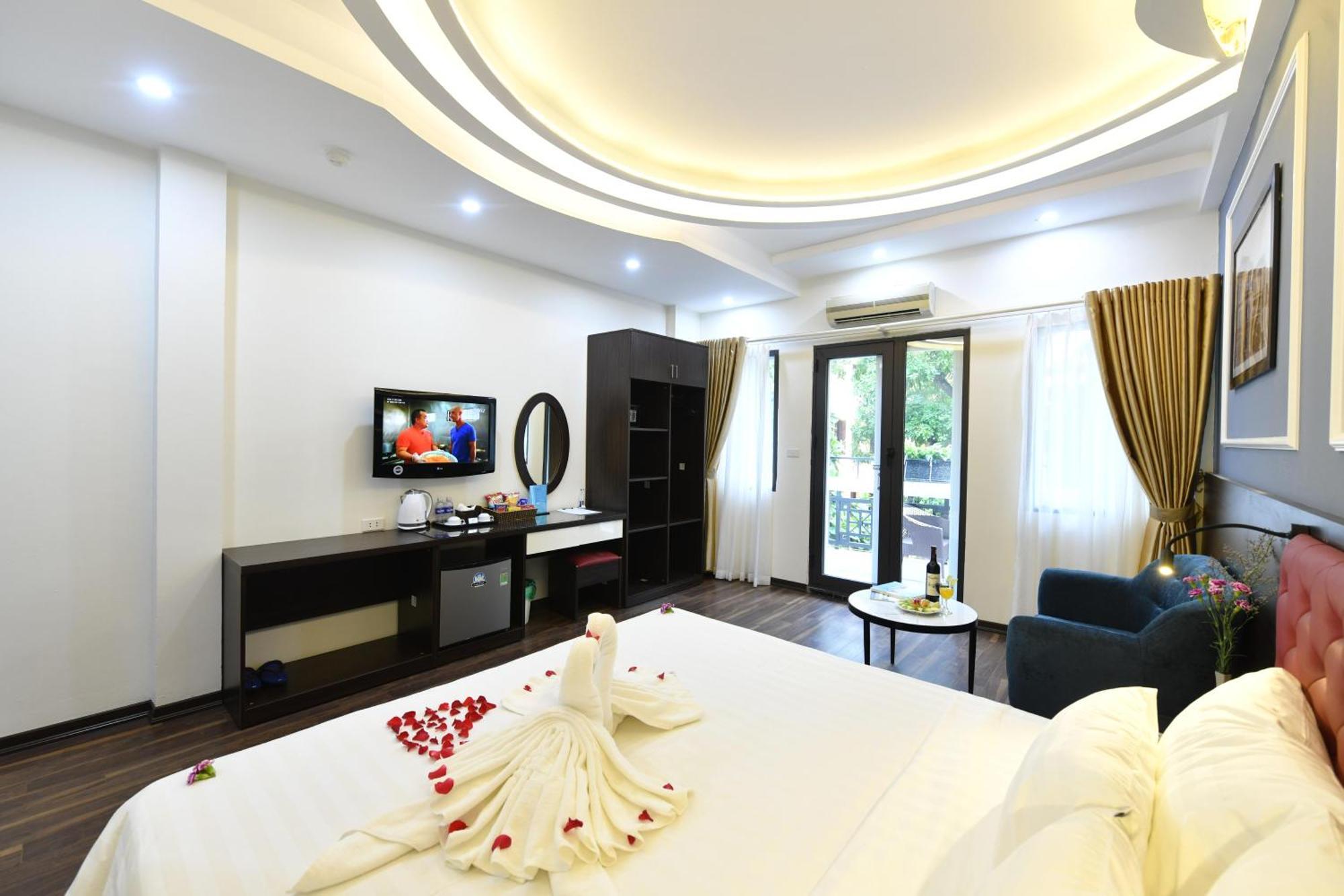 Hanoi Elpis Grand Hotel Zimmer foto